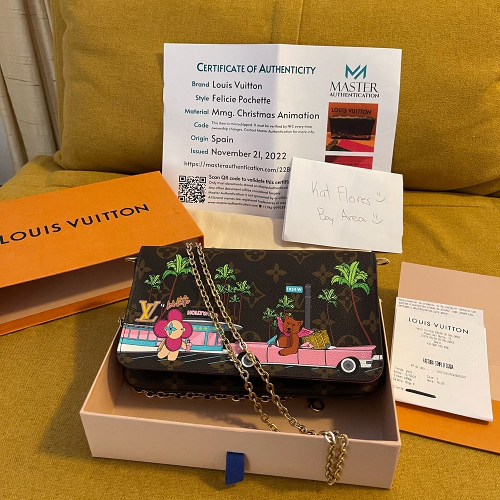 Authentic LV Limited Edition Felicie